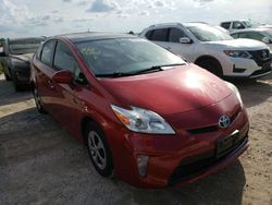 Salvage cars for sale at Arcadia, FL auction: 2014 Toyota Prius
