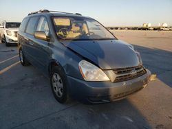 Salvage cars for sale at New Orleans, LA auction: 2007 KIA Sedona EX