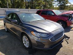 Salvage cars for sale at Eight Mile, AL auction: 2019 Ford Fusion SE