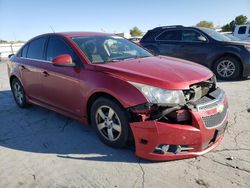 Salvage cars for sale at Tulsa, OK auction: 2013 Chevrolet Cruze LT