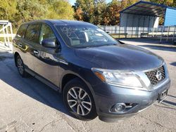 Salvage cars for sale from Copart Sikeston, MO: 2014 Nissan Pathfinder S