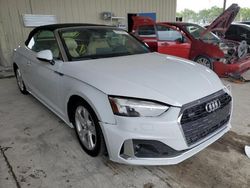 Salvage cars for sale at Homestead, FL auction: 2022 Audi A5 Prestige 45