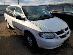 Dodge Caravan salvage cars for sale: 2002 Dodge Grand Caravan Sport