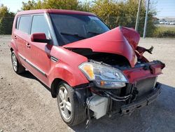 Salvage cars for sale at Indianapolis, IN auction: 2011 KIA Soul +