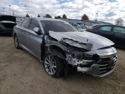 Salvage cars for sale at Finksburg, MD auction: 2022 Honda Accord LX
