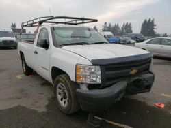 Salvage trucks for sale at Woodburn, OR auction: 2013 Chevrolet Silverado C1500