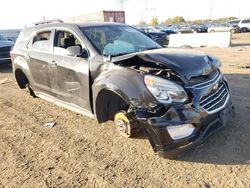 Salvage cars for sale at Dyer, IN auction: 2017 Chevrolet Equinox LT