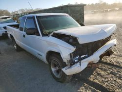 Chevrolet salvage cars for sale: 2002 Chevrolet S Truck S10