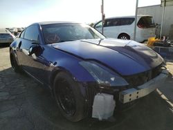 Nissan 350Z Coupe salvage cars for sale: 2005 Nissan 350Z Coupe