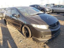 Honda Civic SI salvage cars for sale: 2013 Honda Civic SI