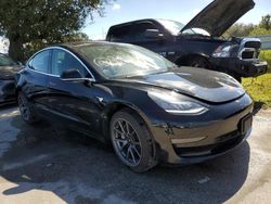 Salvage cars for sale from Copart Orlando, FL: 2019 Tesla Model 3