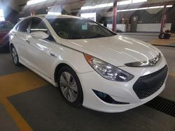 Salvage cars for sale at Dyer, IN auction: 2013 Hyundai Sonata Hybrid