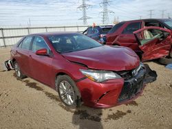 Salvage cars for sale at Elgin, IL auction: 2016 Toyota Camry LE