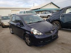 Honda fit Sport salvage cars for sale: 2008 Honda FIT Sport