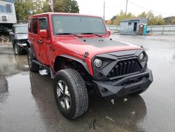 Jeep salvage cars for sale: 2014 Jeep Wrangler Unlimited Sahara