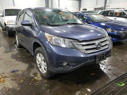 Salvage cars for sale at Ham Lake, MN auction: 2012 Honda CR-V EX