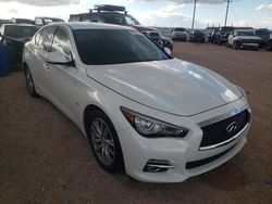 Salvage cars for sale at Andrews, TX auction: 2015 Infiniti Q50 Base