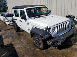 Jeep salvage cars for sale: 2022 Jeep Wrangler Unlimited Sport