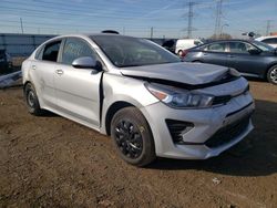 Vehiculos salvage en venta de Copart Elgin, IL: 2022 KIA Rio LX