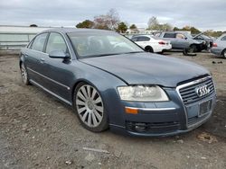 Salvage cars for sale at Brookhaven, NY auction: 2007 Audi A8 L Quattro