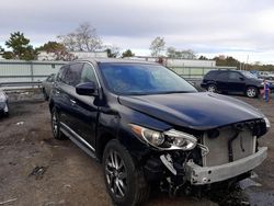 Salvage cars for sale from Copart Brookhaven, NY: 2013 Infiniti JX35