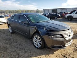 Chevrolet salvage cars for sale: 2019 Chevrolet Impala LT