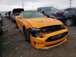 Salvage cars for sale at Elgin, IL auction: 2018 Ford Mustang GT