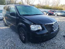 Salvage cars for sale at Franklin, WI auction: 2010 Chrysler Town & Country Touring