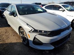 Salvage cars for sale at Elgin, IL auction: 2022 KIA K5 GT Line