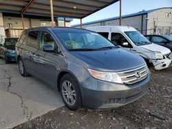 Salvage cars for sale from Copart Pennsburg, PA: 2012 Honda Odyssey EXL