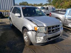 Ford salvage cars for sale: 2012 Ford Escape Limited