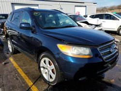 Salvage cars for sale from Copart Chicago Heights, IL: 2007 Hyundai Santa FE SE