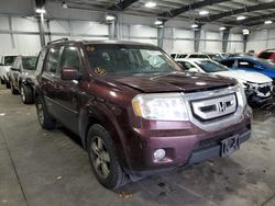 Salvage cars for sale at Ham Lake, MN auction: 2011 Honda Pilot EXL