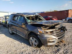 Ford Explorer XLT salvage cars for sale: 2022 Ford Explorer XLT