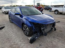 Salvage cars for sale from Copart Temple, TX: 2016 Honda Civic EX