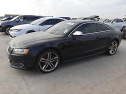 Salvage cars for sale at Grand Prairie, TX auction: 2010 Audi S5 Prestige