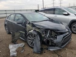 Toyota salvage cars for sale: 2021 Toyota Corolla SE