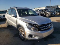 Salvage cars for sale at Riverview, FL auction: 2016 Volkswagen Tiguan S
