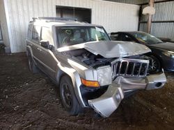 Salvage cars for sale at Houston, TX auction: 2007 Jeep Commander
