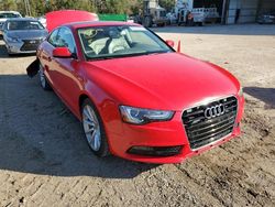Salvage cars for sale at Greenwell Springs, LA auction: 2015 Audi A5 Premium