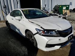 Salvage cars for sale at Windsor, NJ auction: 2017 Honda Accord EXL