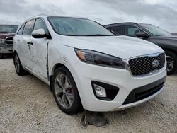 KIA salvage cars for sale: 2016 KIA Sorento SX