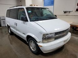 Chevrolet Astro salvage cars for sale: 2000 Chevrolet Astro