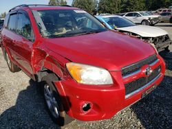 Salvage cars for sale at Graham, WA auction: 2010 Toyota Rav4 Limited