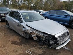 Salvage cars for sale from Copart Austell, GA: 2019 Infiniti Q50 Luxe