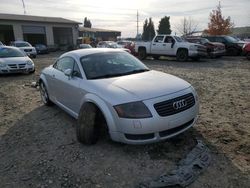 Salvage cars for sale from Copart Eugene, OR: 2000 Audi TT
