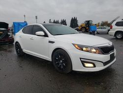 Salvage cars for sale from Copart Woodburn, OR: 2015 KIA Optima EX