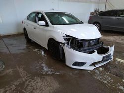 Salvage cars for sale at Davison, MI auction: 2017 Nissan Sentra S