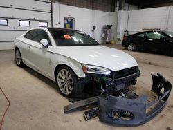 Salvage cars for sale at Ham Lake, MN auction: 2018 Audi A5 Premium