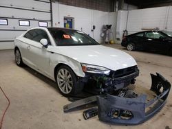 Audi A5 Premium salvage cars for sale: 2018 Audi A5 Premium